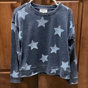 Splendid Star Patterned Sweatshirt